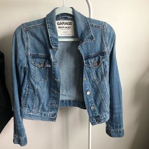 Light wash jean jacket
